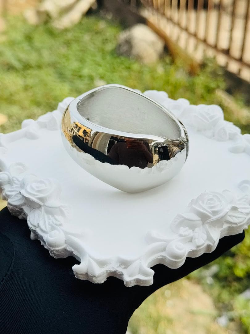 Silver Chunky Bracelets