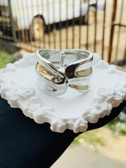 Silver Chunky Bracelets